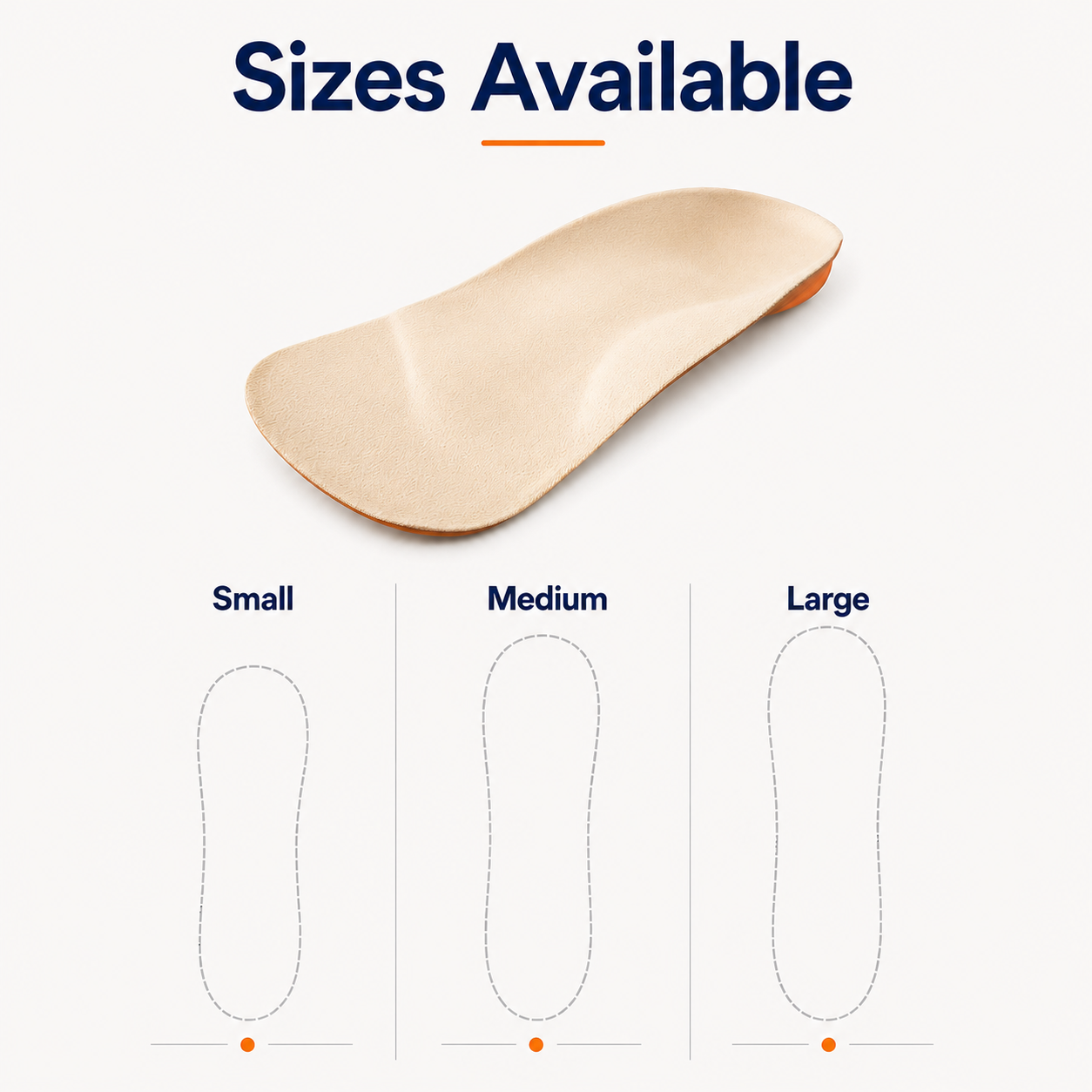 3/4 Comfort Fit Insole | for Over-Pronation and Heel Pain | Curafoot
