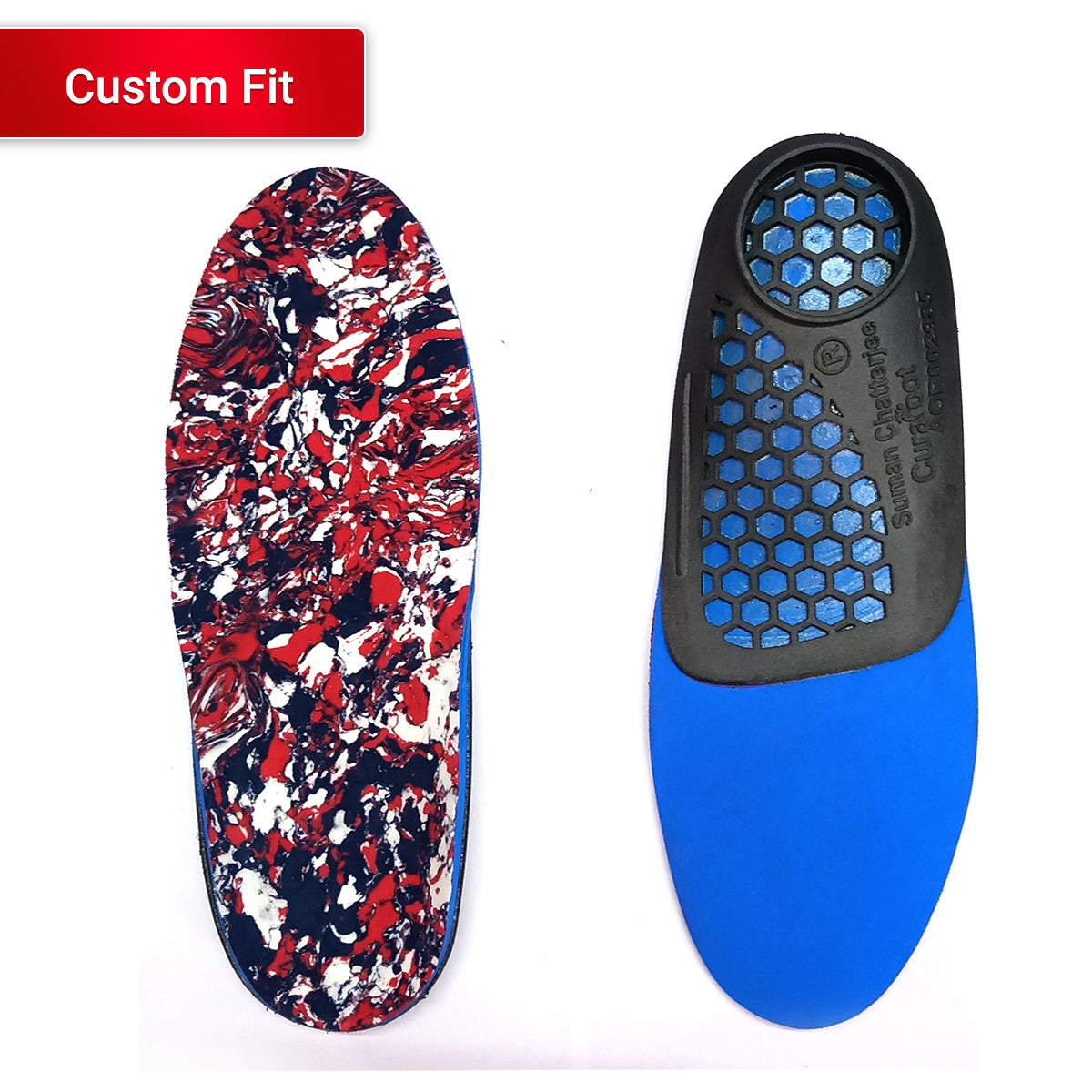 3D Custom-fit Insoles for Foot Pain & Support – Curafoot
