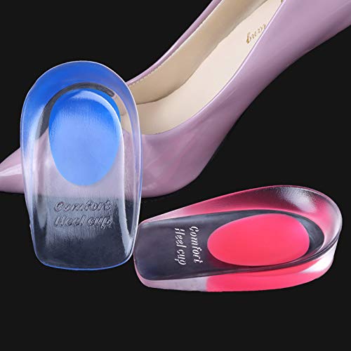 fcity.in - Silicone Gel Heel Pad Socks For Anti Heel Swelling Pain Relief  Dry
