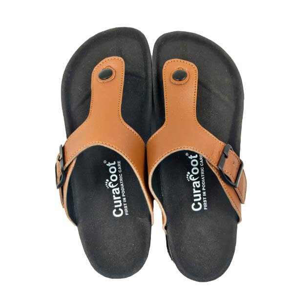 Orthopedic Slippers for Men| Reduce Foot Pain| Comfort Fit – Curafoot