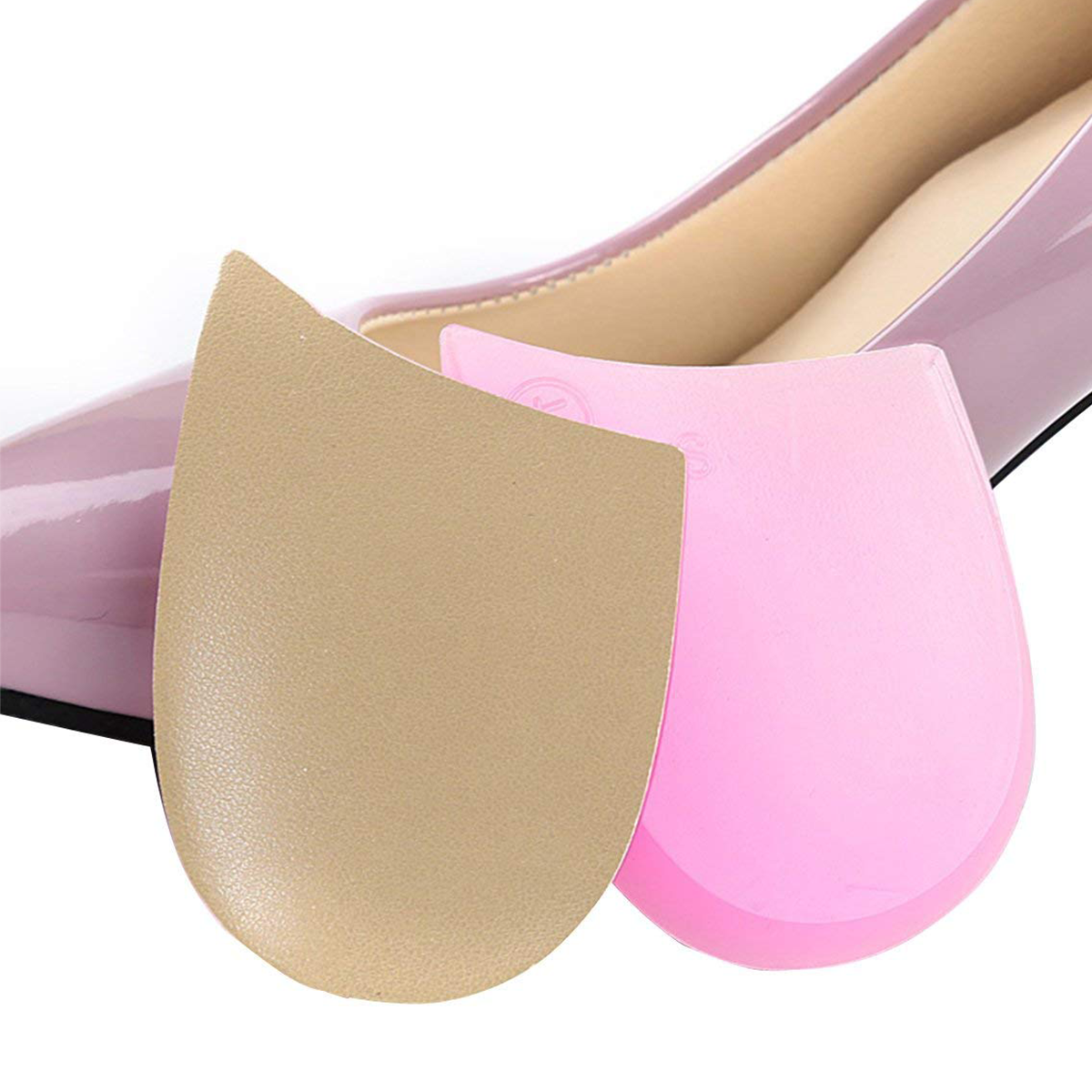 Medial and Lateral Heel Wedges with Silicone Gel Material Curafoot